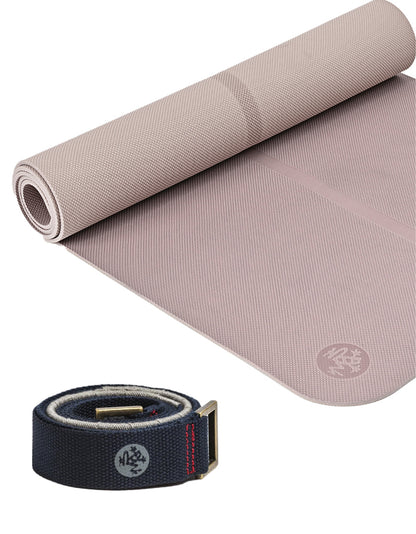 Manduka 瑜伽套装 B [Begin 瑜伽垫 x 瑜伽垫吊带] [优惠 1450 日元] *优惠券不可使用 Manduka