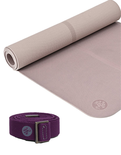 Manduka 瑜伽套装 B [Begin 瑜伽垫 x 瑜伽垫吊带] [优惠 1450 日元] *优惠券不可使用 Manduka