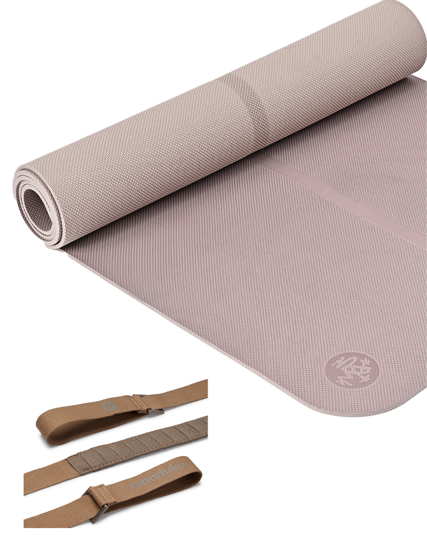 Manduka 瑜伽套装 B [Begin 瑜伽垫 x 瑜伽垫吊带] [优惠 1450 日元] *优惠券不可使用 Manduka