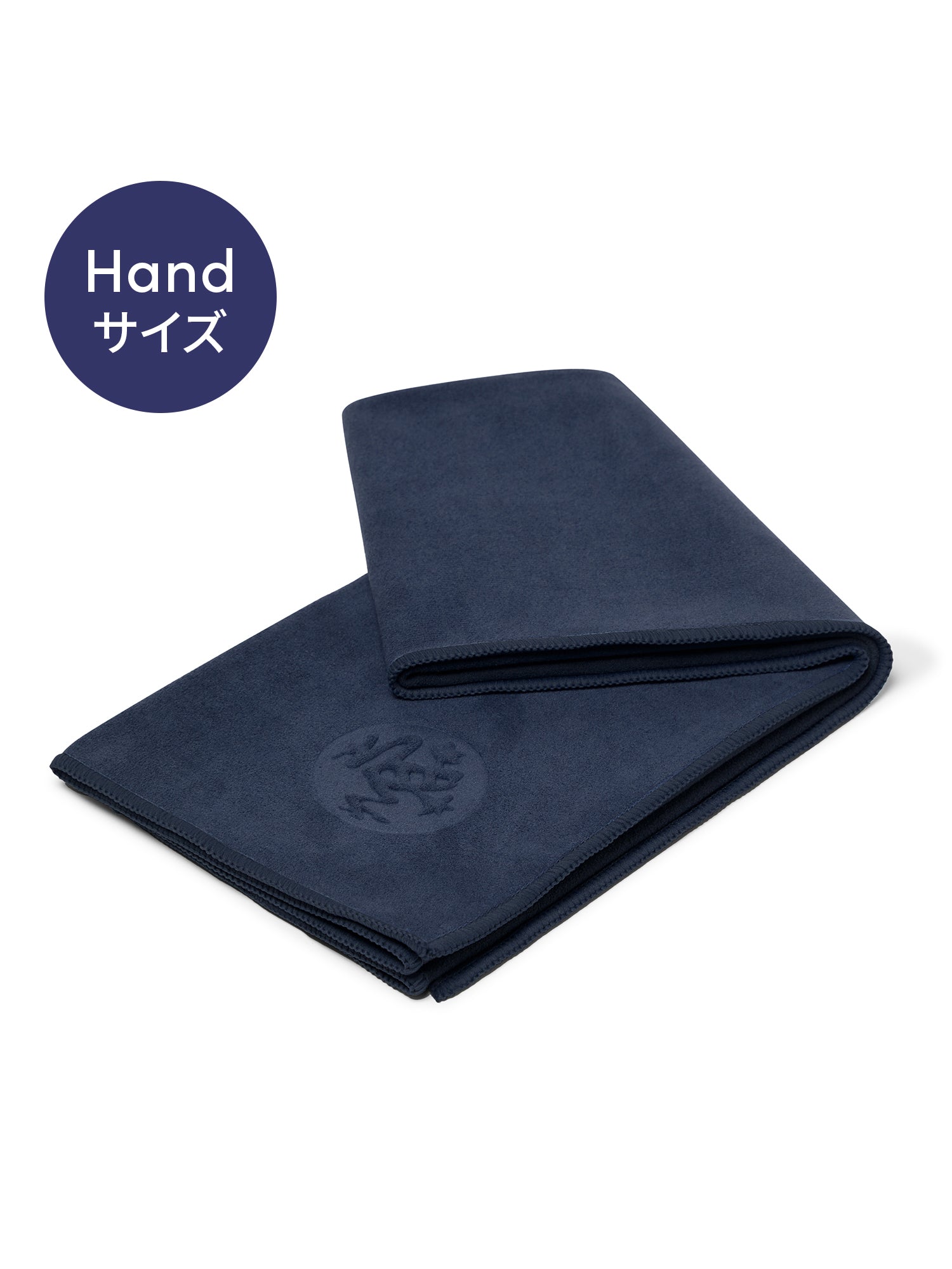 Manduka マンドゥカ eQua イークア ヨガマットタオル ハンドサイズ(S) / ヨガタオル ヨガラグ 24FW-ヨガラグ・ヨガタオル-ミッドナイト-即納-