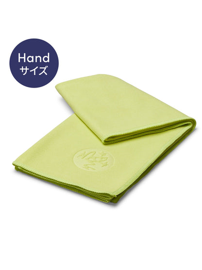 [Manduka]eQua イークア ヨガマットタオル ハンドサイズ(S) / ヨガタオル ヨガラグ 25SS マンドゥカ