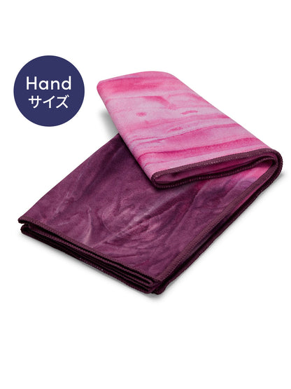 [Manduka]eQua イークア ヨガマットタオル ハンドサイズ(S) / ヨガタオル ヨガラグ 25SS マンドゥカ