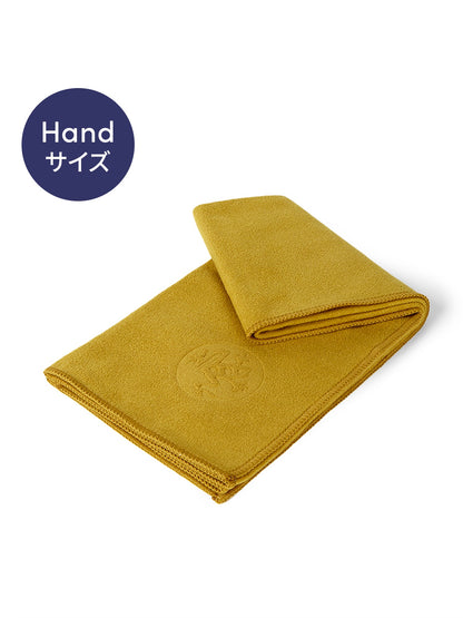 [Manduka]eQua イークア ヨガマットタオル ハンドサイズ(S) / ヨガタオル ヨガラグ 26SS