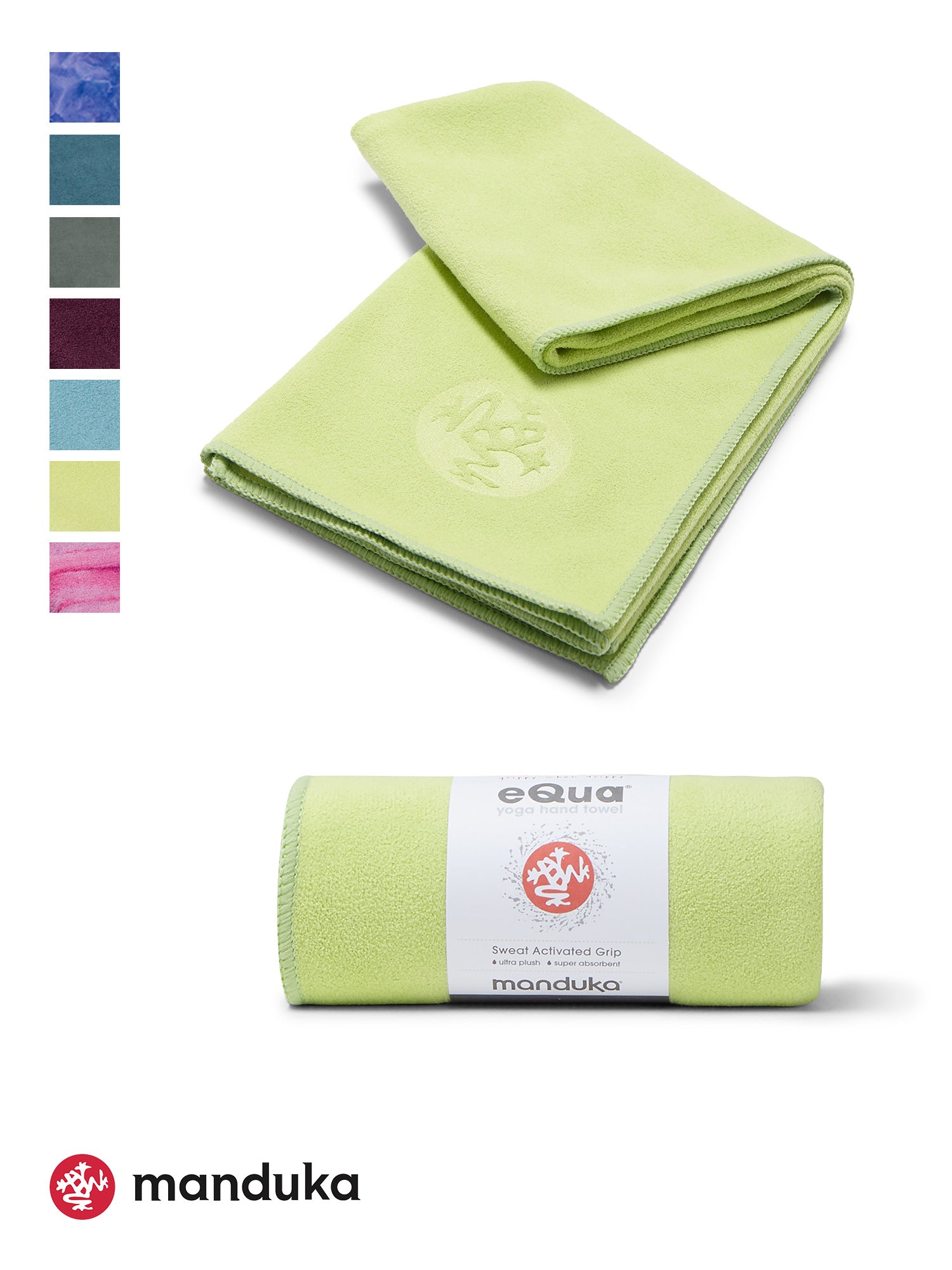 [Manduka] eQua Yoga Mat Towel Hand Size (S) / Yoga Towel Yoga Rug 25SS Manduka