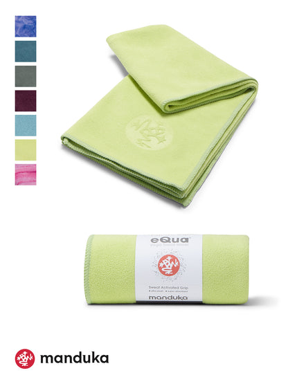 [Manduka] eQua Yoga Mat Towel Hand Size (S) / Yoga Towel Yoga Rug 25SS Manduka