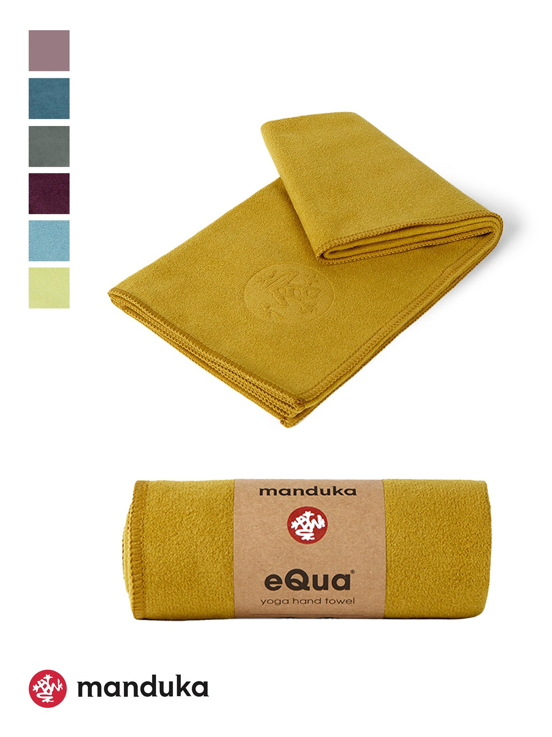 [Manduka] eQua Yoga Mat Towel Hand Size (S) / Yoga Towel Yoga Rug 25SS Manduka