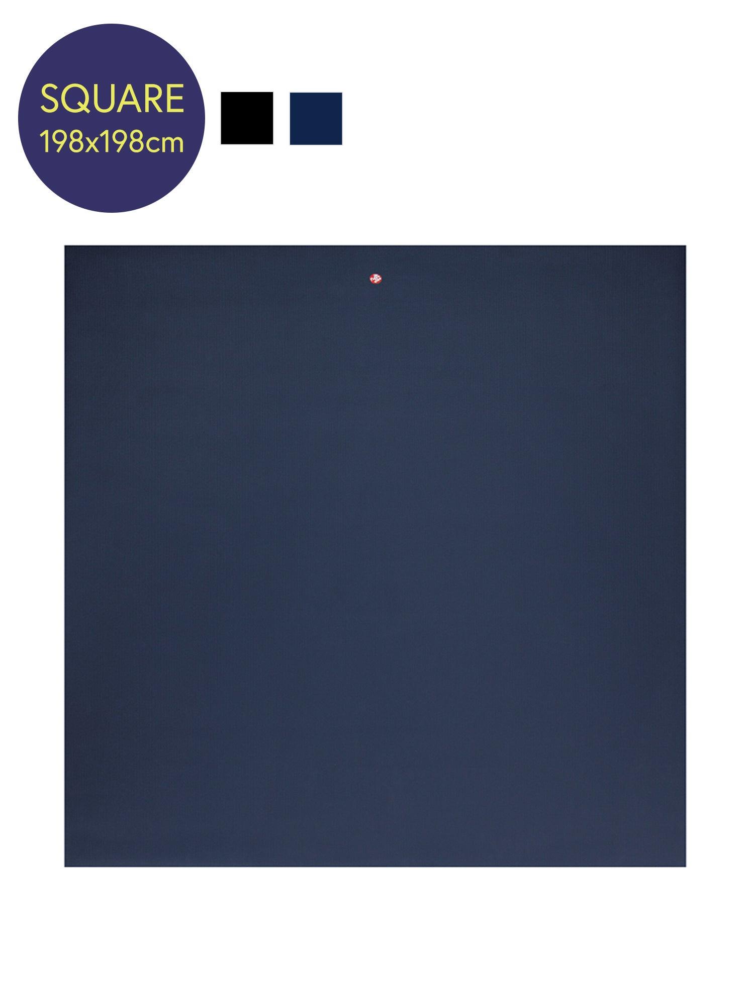 Manduka マンドゥカ 11%OFF[SALE]PRO SQUARE スクエア ヨガマット (6mm ／ 198cm×198cm）ブラックマット-ヨガマット-