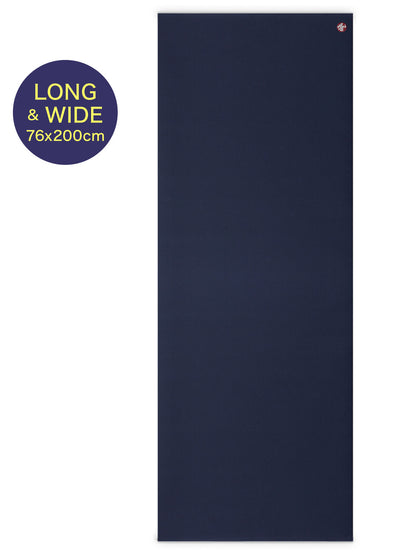 [Manduka] PROlite ヨガマット ロング&amp;ワイド （5mm / 76cm×200cm） / YOGA MAT PROlite LONG &amp; WIDE ブラックマット 大型 幅広 マンドゥカ