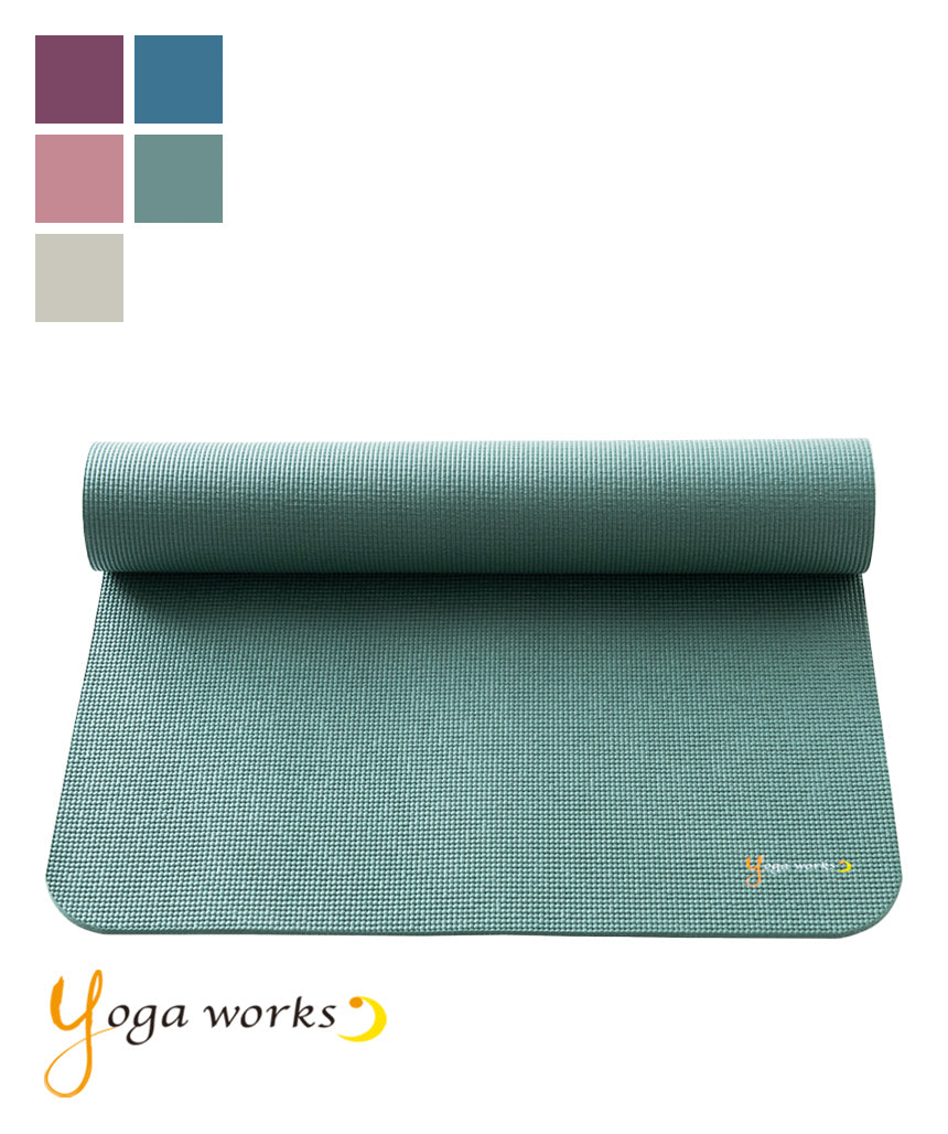 [Yogaworks] 瑜伽垫 (6mm) / Yogaworks 男女通用瑜伽垫 轻便初学者普拉提便携式旅行垫 YW-A202