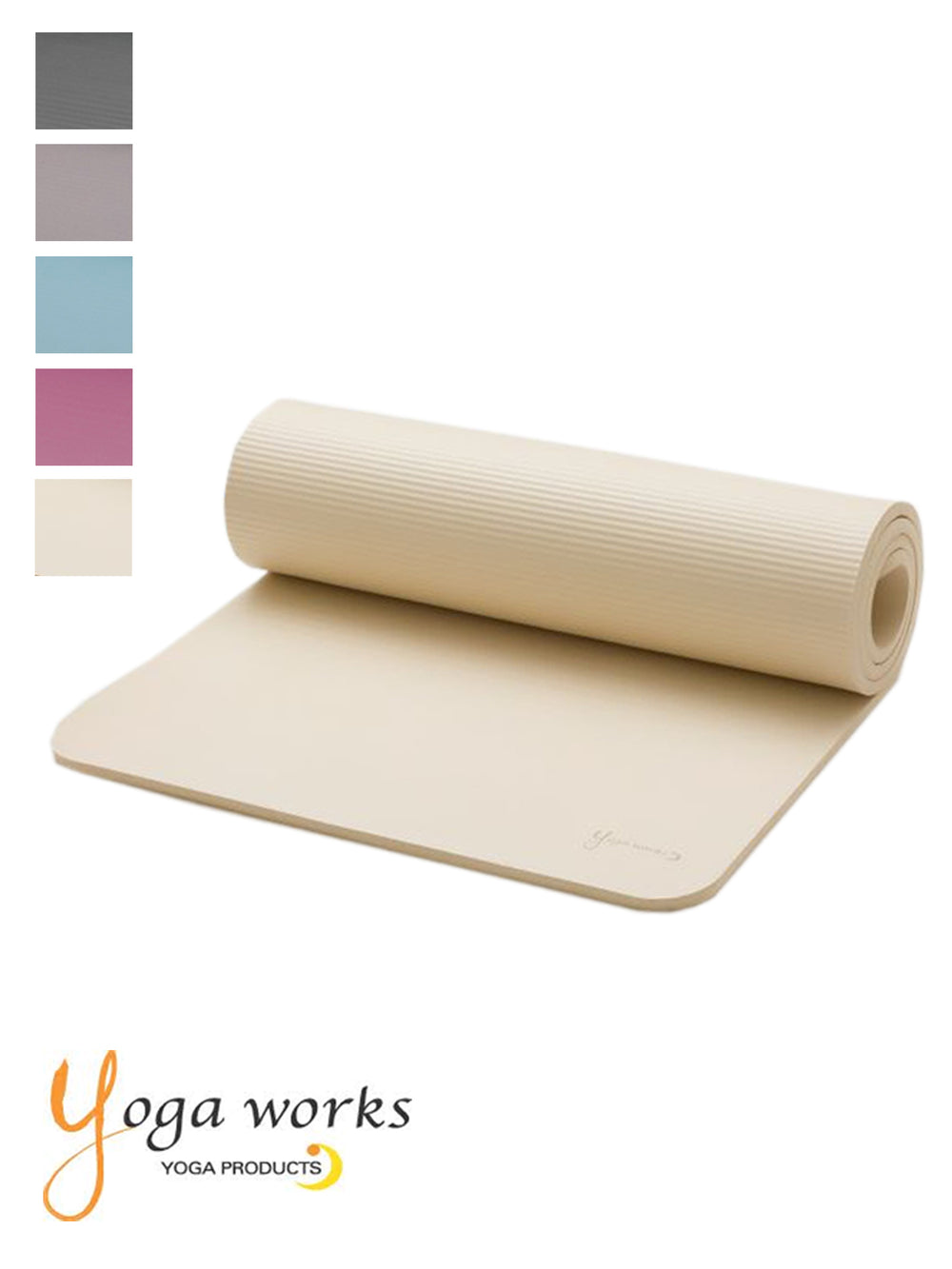 [Yogaworks] Pilates mat 12mm 10mm or more / Yogaworks unisex yoga mat 10mm or more Pilates thick extra thick YW-A150 CORE 100_1