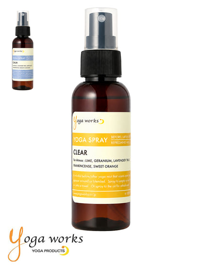 [Yogaworks] Yoga Spray Yoga Mat Care Products / Clear Yogaworks YOGASPRAY Mat Cleaner YW-G601/YW-G602 CORE 60_1 QQ