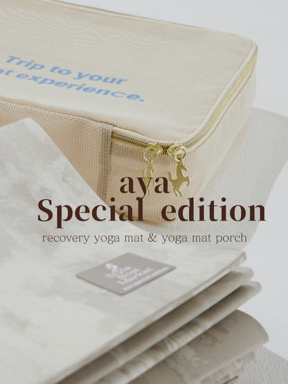 [Style Boat Market] リカバリー ヨガマット / スタイルボートマーケット ヨガマット 3mm コンパクト トレーニング 折りたたみ 持ち運び 持ちはこび トラベル トラベルマット 25SS