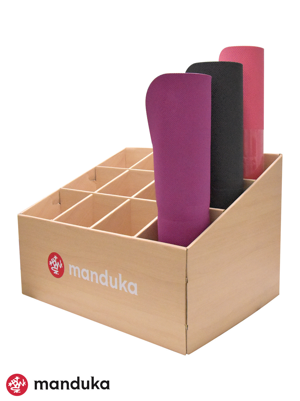 Manduka Yoga Mat Box Display 12 pieces Assembly required *Separate shipping fee