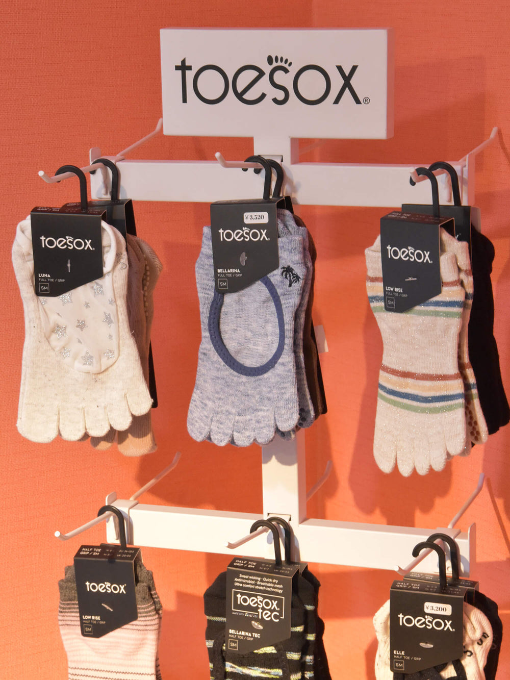 Toesox スタンド什器(2段）※別途個別送料