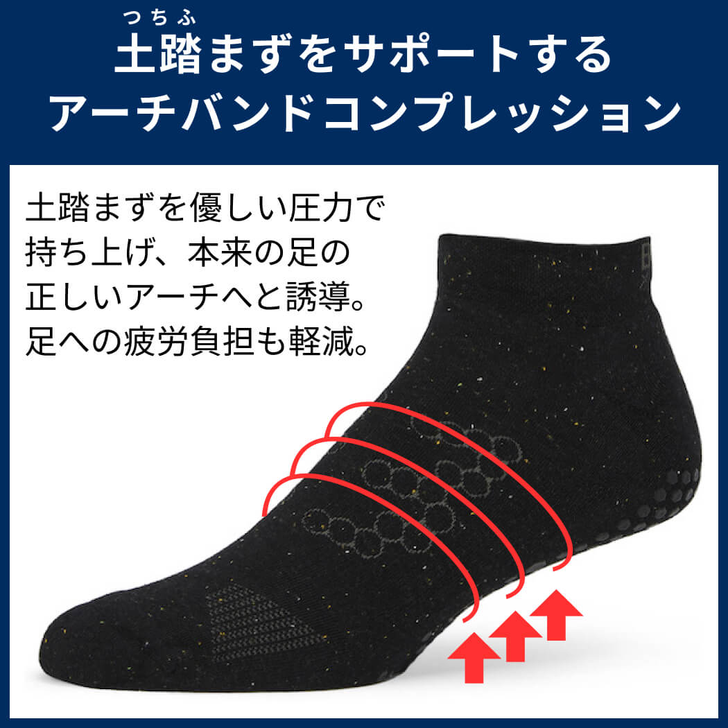 [BASE33 by ToeSox] メンズ グリップ ソックス LOW RISE ローライズ／ トレーニング ジム フィットネス 滑り止め付 靴下 [DRT] SOFF-Puravida! プラヴィダ　ヨガ ピラティス フィットネスショップ