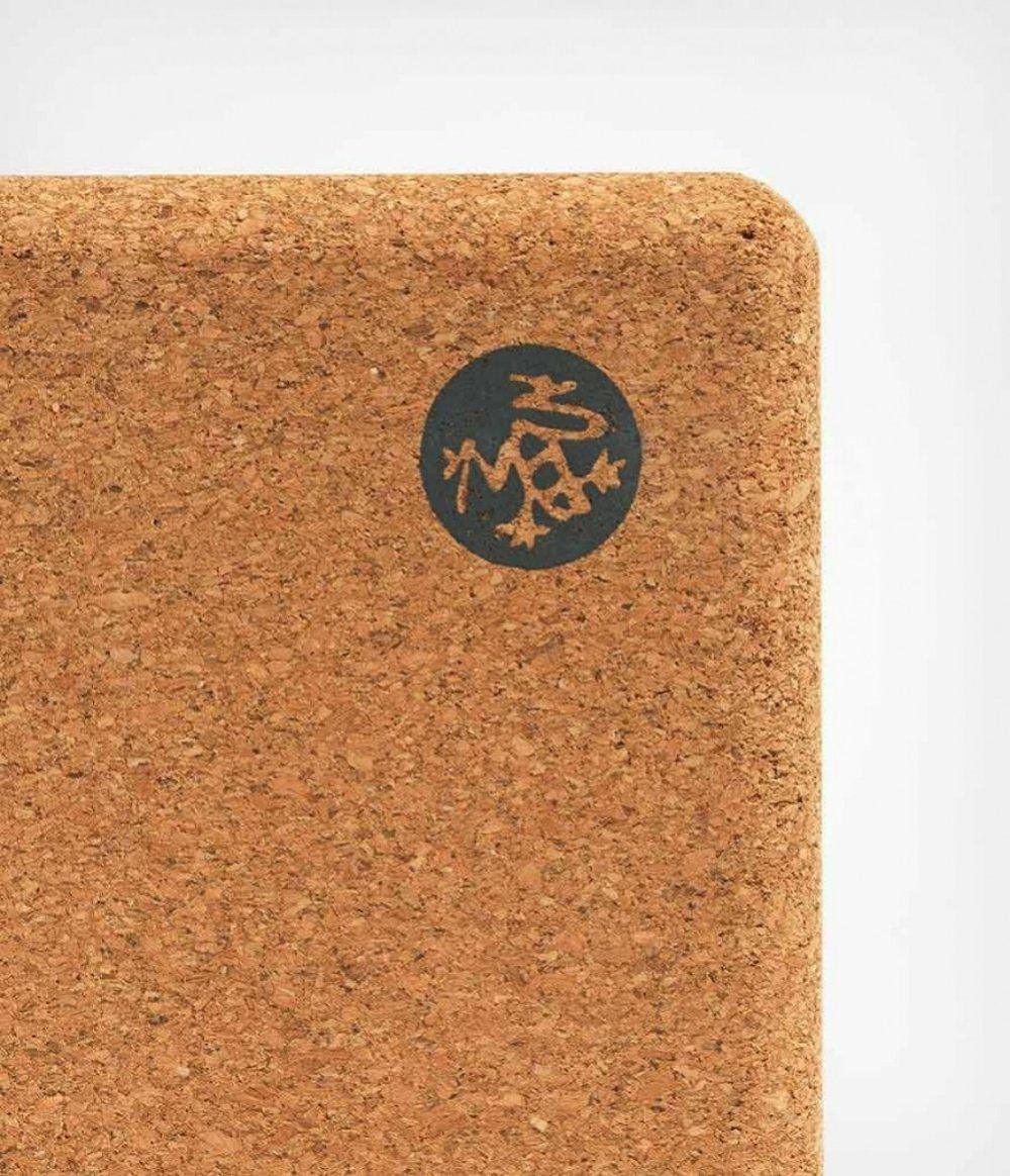 Manduka マンドゥカ [アウトレットSALE][50%OFF]コルクブロック ヨガグッズ ヨガブロック / OT2411-ヨガブロック-ブラウン-即納-