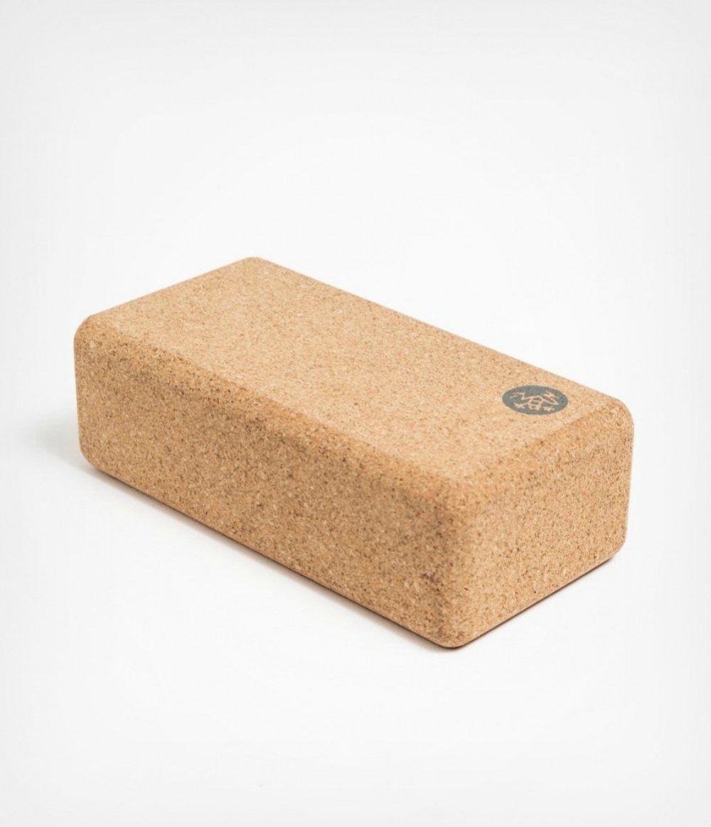 Manduka マンドゥカ リーン コルクブロック ヨガグッズ ヨガブロック-ヨガブロック-ブラウン-即納-