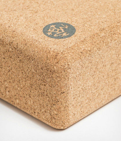 Manduka マンドゥカ リーン コルクブロック ヨガグッズ ヨガブロック-ヨガブロック-ブラウン-即納-