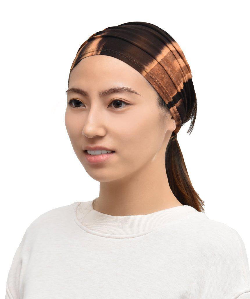 [Loopa] ルーパ 2.0 ヘアバンド スクイーズ バティック柄(染め柄) Yoga Hair bands Squeeze dyed pattern ヘッドバンド / [A] 10_3-Puravida! プラヴィダ　ヨガ ピラティス フィットネスショップ