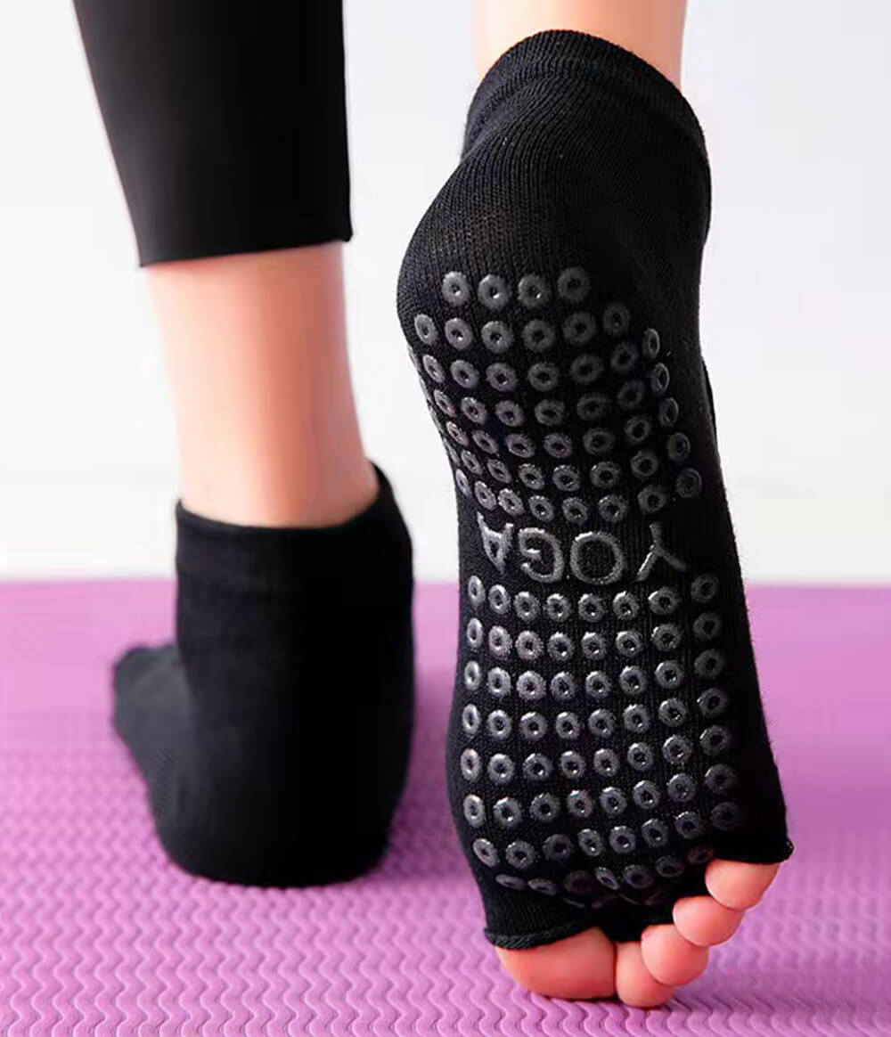 Loopa] グリップ ヨガソックス 靴下 / 滑り止め つま先あり つま先なし
