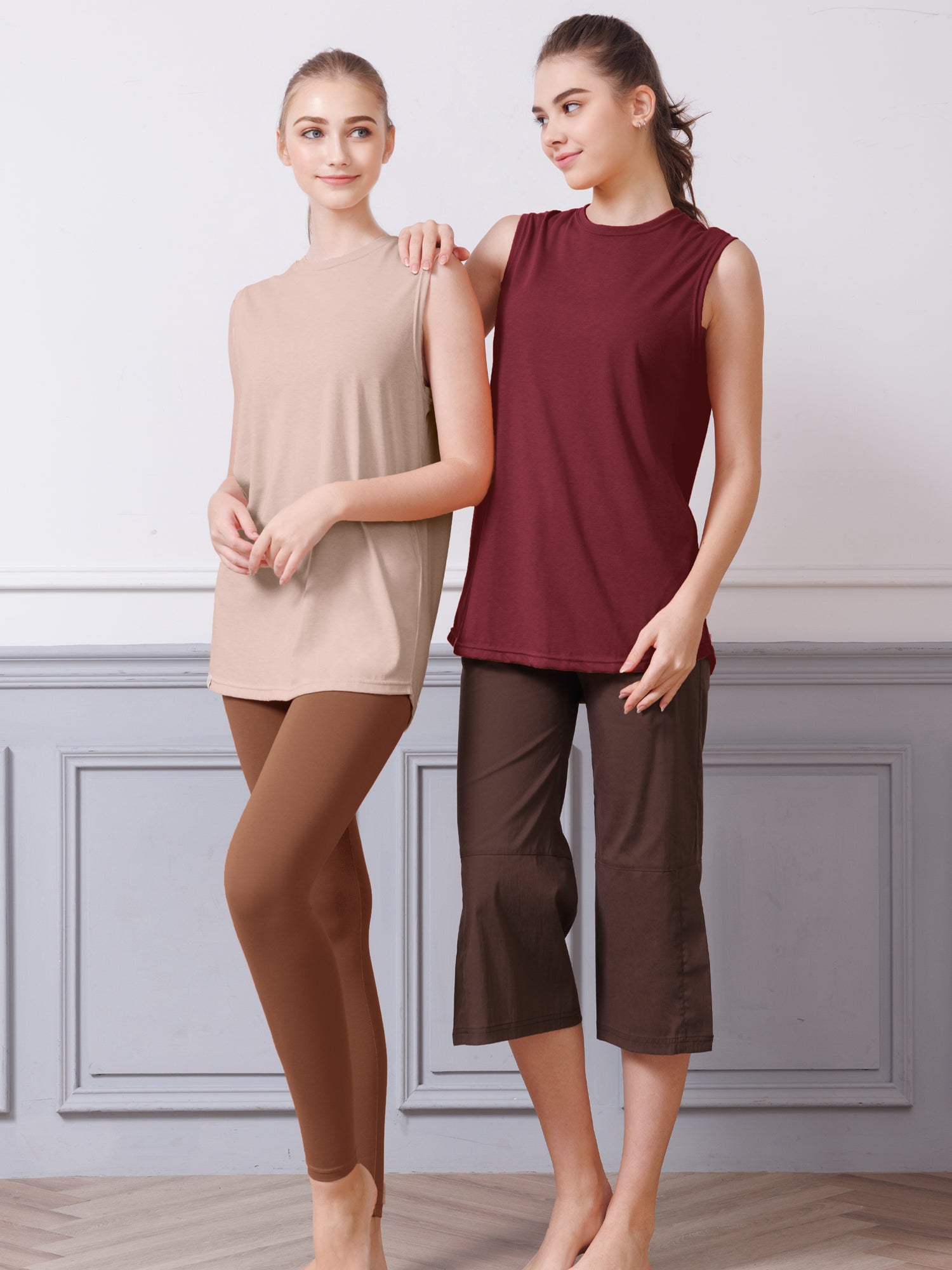 Werthy ヨガウェア　combination yoga top sizeM 9月限定価格新品未使用⭐︎Werthy ヨガウェア yoga top sizeM⭐︎ 新品