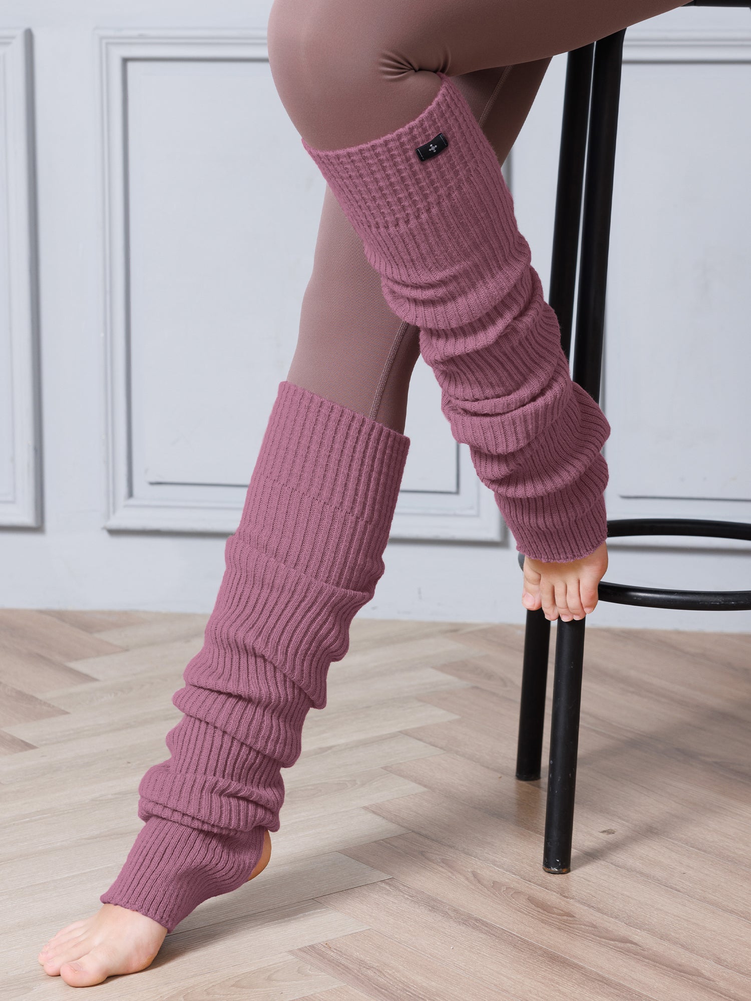 [Loopa] ルーパ リブニット レッグウォーマー Rib nit Leg warmers / スポーツインナー 靴下 [A] 20_2-Puravida! プラヴィダ　ヨガ ピラティス フィットネスショップ