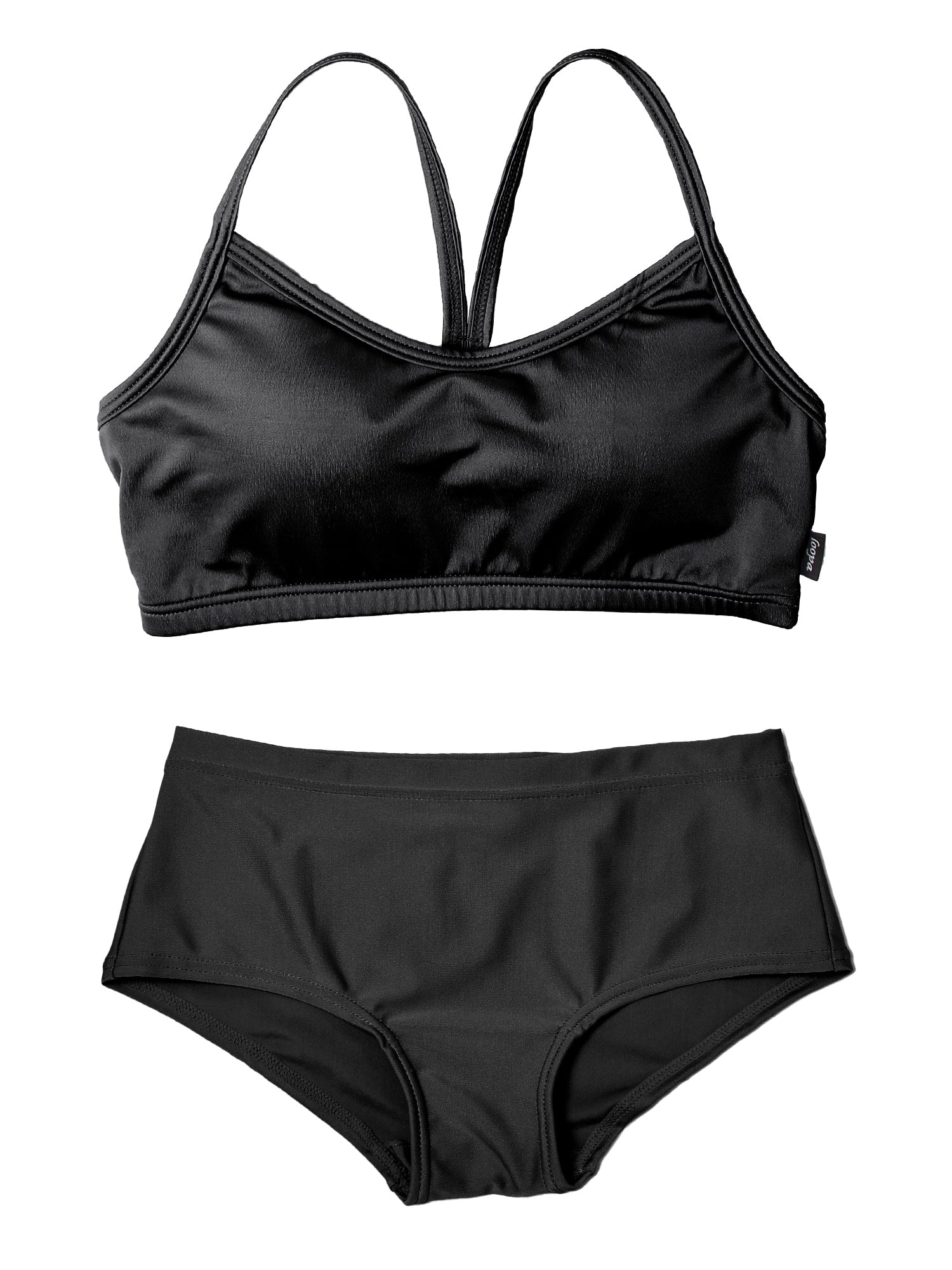 Loopa] ルーパ シルキーファイン ブラトップ ショーツ 上下セットSilky