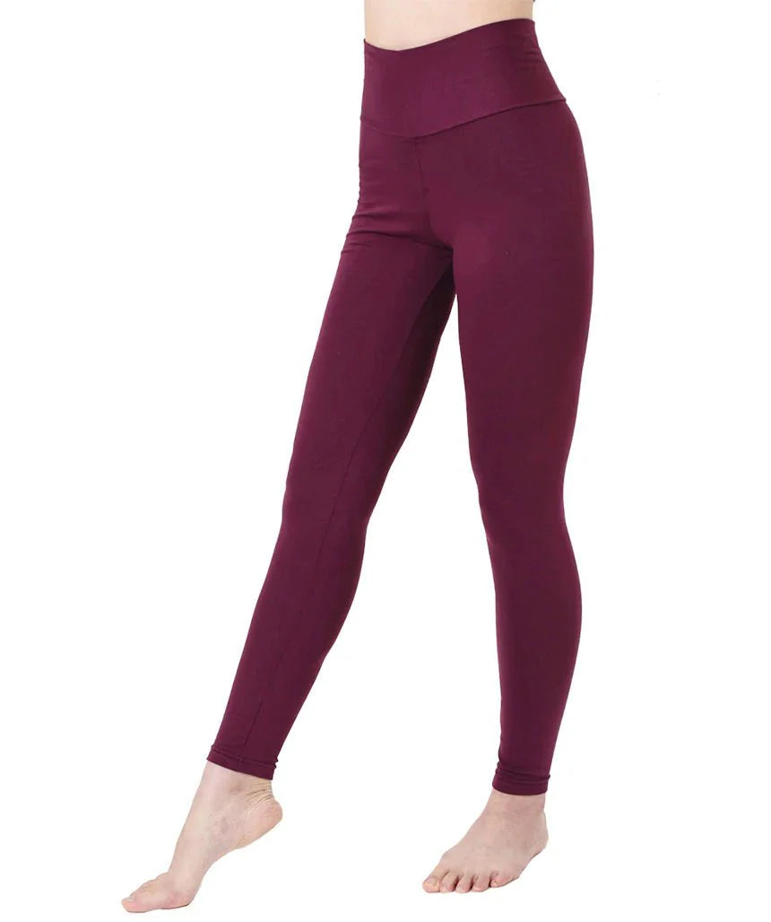 新色[Loopa] ルーパ ストレッチコットンヨガレギンス Strech Cotton Yoga Leggings / ヨガパンツ ボトムス ヨガウェア [A] 20_1-Puravida! プラヴィダ　ヨガ ピラティス フィットネスショップ