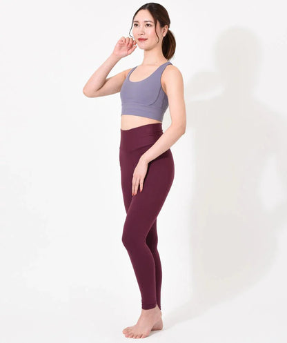 新色[Loopa] ルーパ ストレッチコットンヨガレギンス Strech Cotton Yoga Leggings / ヨガパンツ ボトムス ヨガウェア [A] 20_1-Puravida! プラヴィダ　ヨガ ピラティス フィットネスショップ