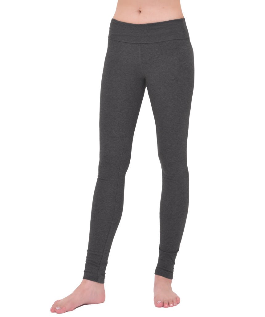 新色[Loopa] ルーパ ストレッチコットンヨガレギンス Strech Cotton Yoga Leggings / ヨガパンツ ボトムス ヨガウェア [A] 20_1-Puravida! プラヴィダ　ヨガ ピラティス フィットネスショップ