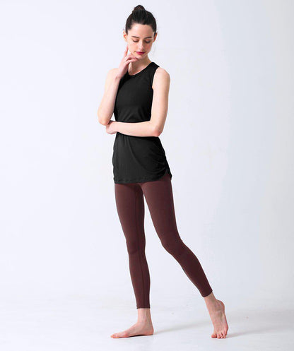 [Loopa] ルーパ Yバックタンクトップ 無地 Y-back Yoga tank top Plain / ヨガウェア ヨガトップス 22SS [A] 10_2-Puravida! プラヴィダ　ヨガ ピラティス フィットネスショップ