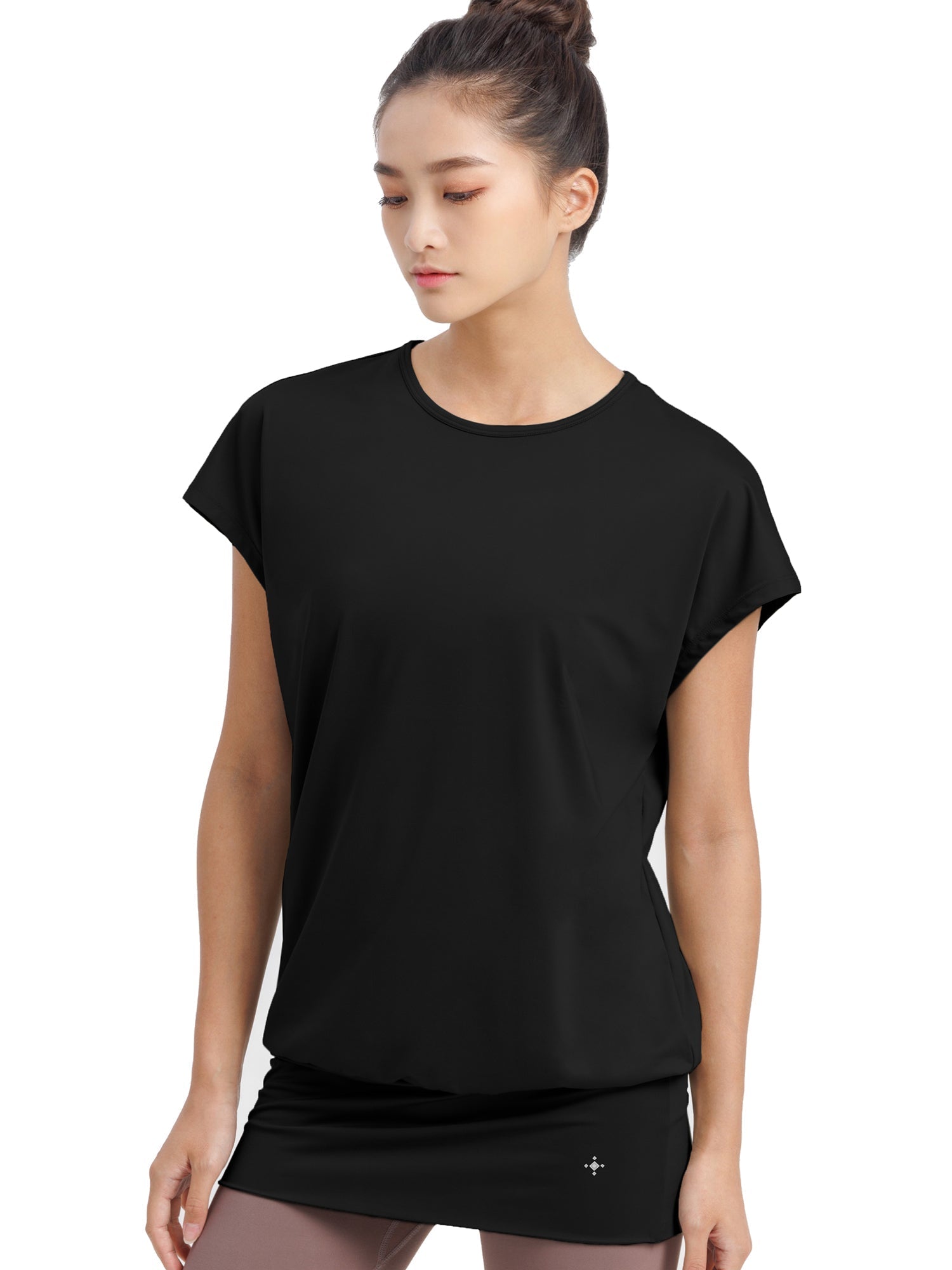 [Loopa] ルーパ ヨガチュニック yoga tunic Tシャツ ヨガトップス / ヨガウェア [SOFF]-Puravida! プラヴィダ　ヨガ ピラティス フィットネスショップ