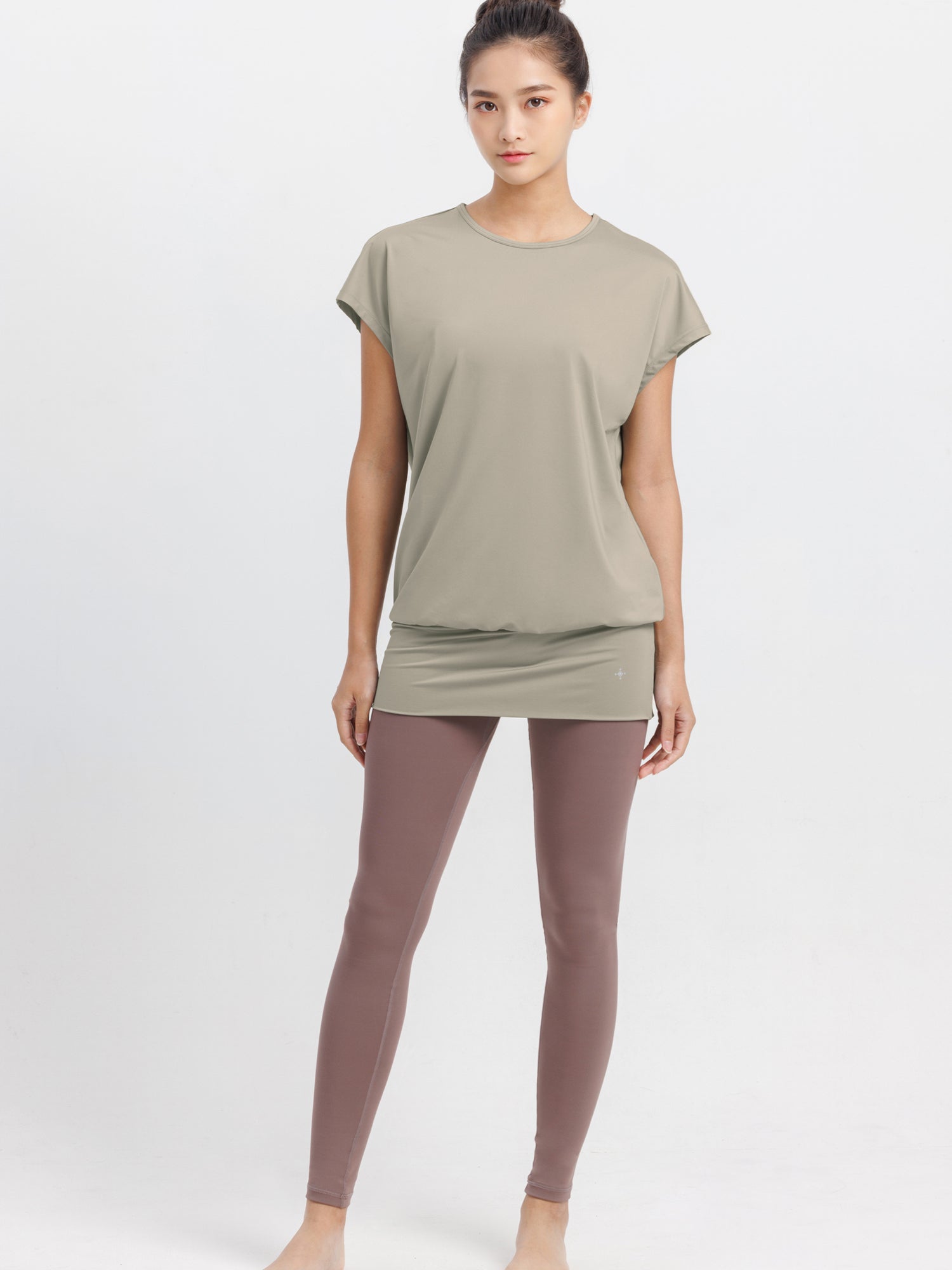 [Loopa] ルーパ ヨガチュニック yoga tunic Tシャツ ヨガトップス / ヨガウェア [SOFF]-Puravida! プラヴィダ　ヨガ ピラティス フィットネスショップ