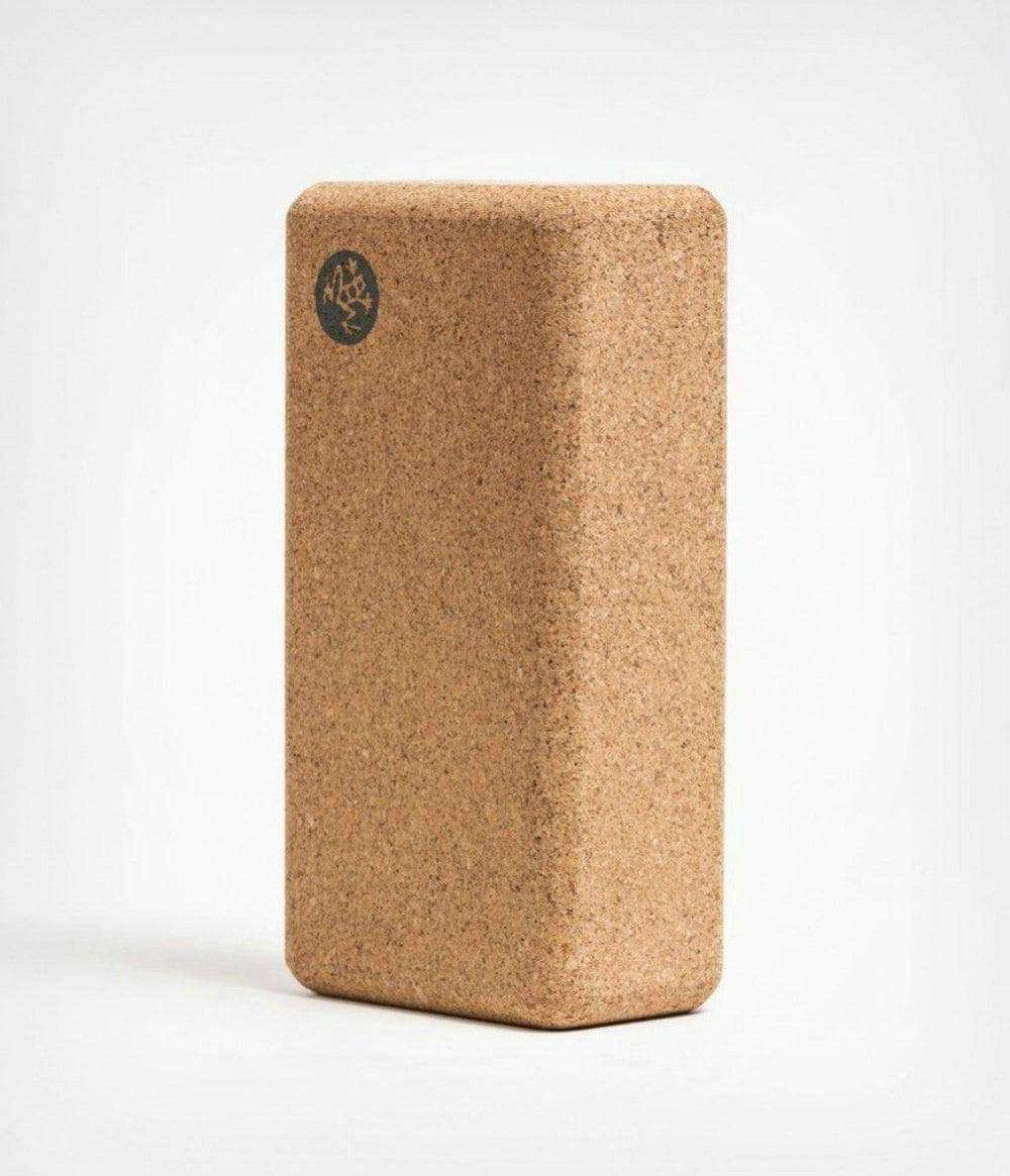 [Manduka] リーン コルクブロック ヨガブロック / Lean Cork Block ブラウン マンドゥカ 軽量 ヨガグッズ-Puravida! プラヴィダ　ヨガ ピラティス フィットネスショップ