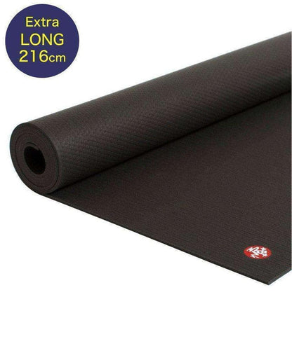 [Manduka] ブラックマットPRO プロ エクストラ ロング (6mm／長さ216cm) ヨガマット / PRO Yoga Mat EXTRA LONG ブラック マンドゥカ 厚手 幅広 大きいサイズ CORE 100_1-Puravida! プラヴィダ　ヨガ ピラティス フィットネスショップ