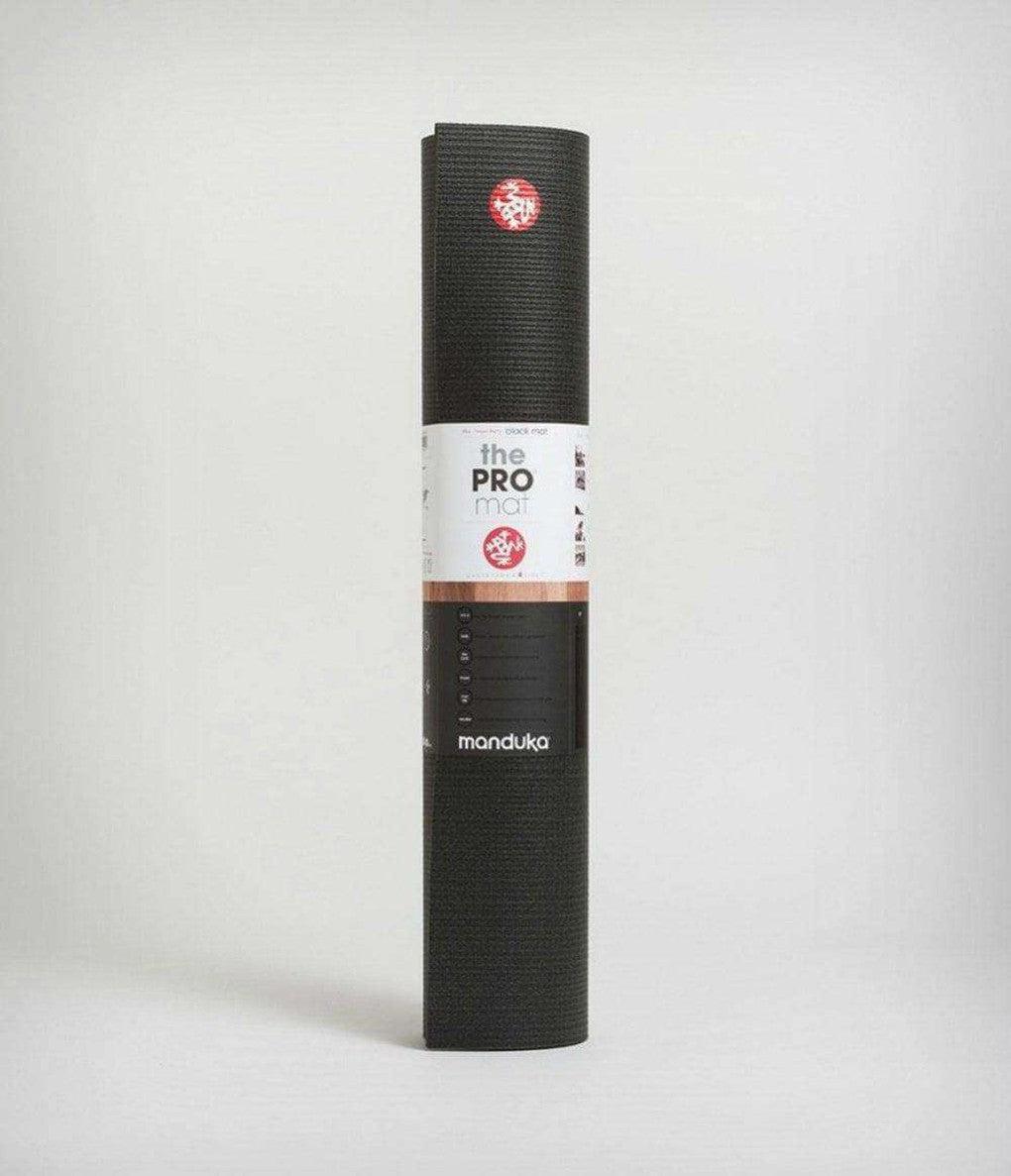 [Manduka] ブラックマットPRO プロ エクストラ ロング (6mm／長さ216cm) ヨガマット / PRO Yoga Mat EXTRA LONG ブラック マンドゥカ 厚手 幅広 大きいサイズ CORE 100_1-Puravida! プラヴィダ　ヨガ ピラティス フィットネスショップ