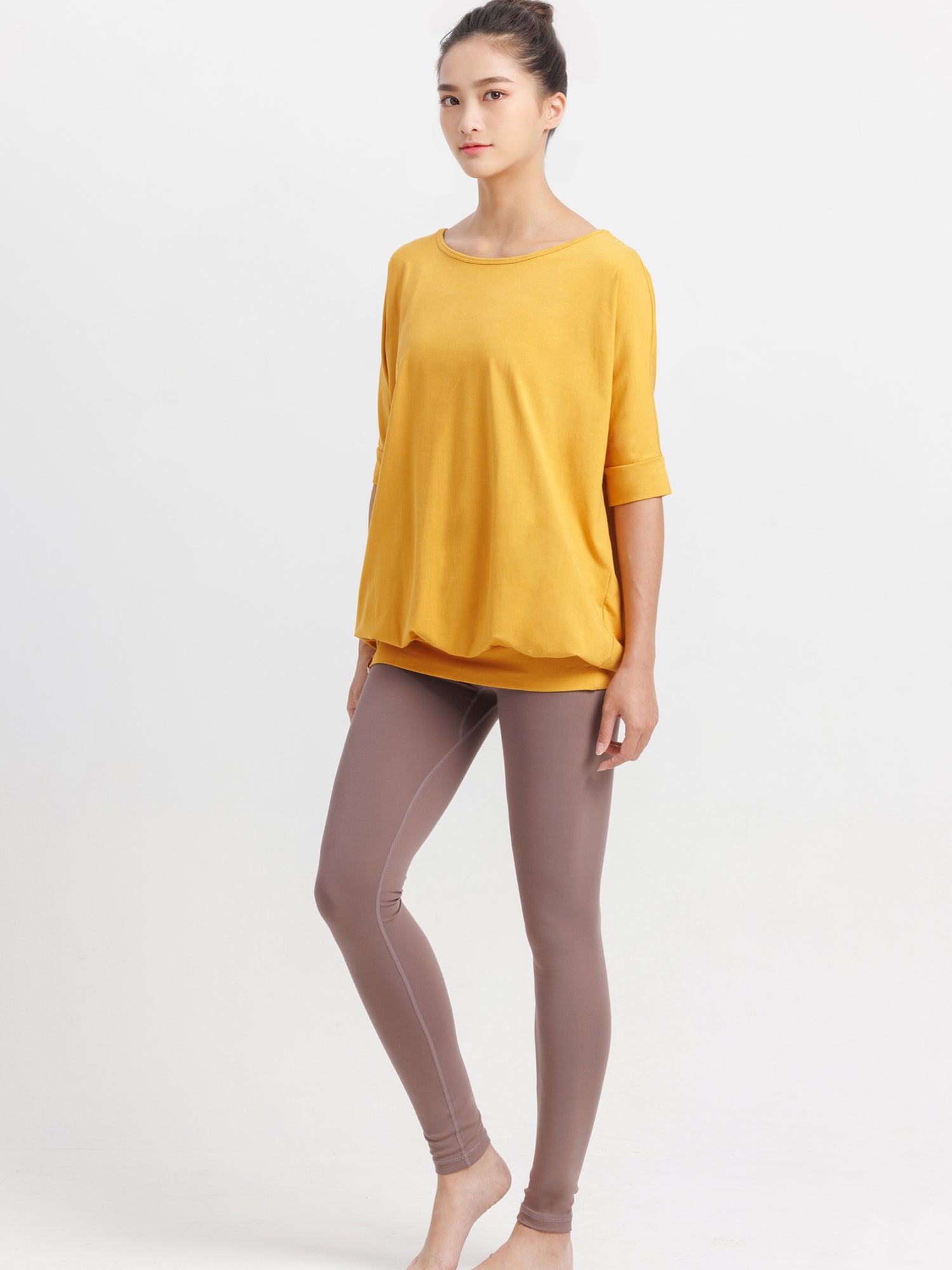 [Loopa] ルーパ 2.0 ドルマン スリーブ トップ Yogawear Dolman Sleeve Top Tシャツ ヨガトップス / ヨガウェア ブラック 20_1-Puravida! プラヴィダ　ヨガ ピラティス フィットネスショップ