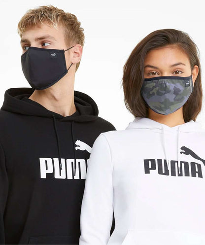 [PUMA] フェイスマスク 2枚セット ユニセックス / 感染予防 飛沫防止 咳エチケット 54141 [SOFF]-Puravida! プラヴィダ　ヨガ ピラティス フィットネスショップ