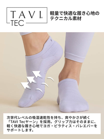 [SALE][TAVI] Kai カイ Tec グリップ ソックス ／ タビ ヨガ ピラティス 滑り止め付 靴下 [GWS]