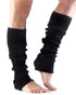 [TOESOX] レッグウォーマー（Knee High) ロング ソックス / ヨガ 靴下 [A] 60_3 -Manduka マンドゥカ ヨガマット ヨガグッズ ヨガウェア ヨガ _ブラック