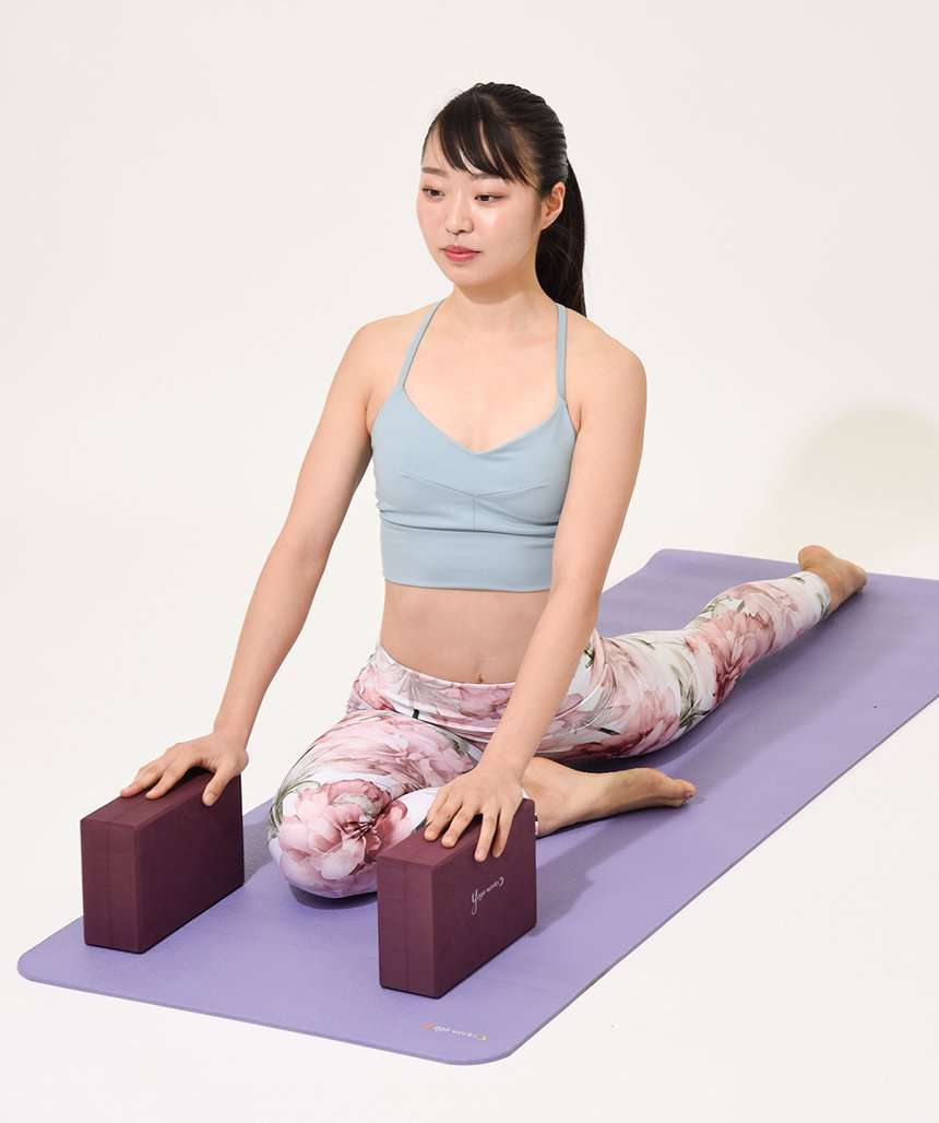 [Yoga works] ヨガブロックA 2個セット / YOGABLOCK A ヨガワークス ヨガグッズ YW-E321-C008 CORE 60_1 QQ-Puravida! プラヴィダ　ヨガ ピラティス フィットネスショップ