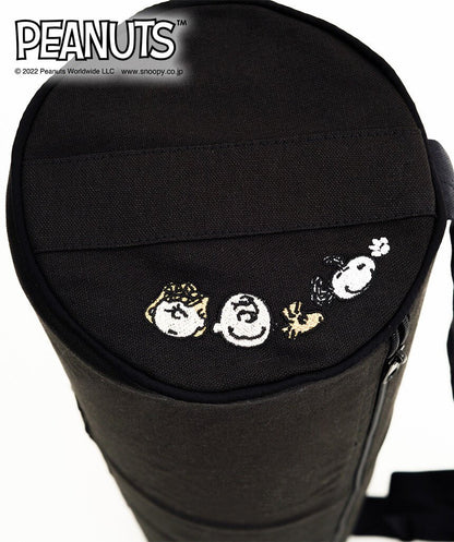 [Yogaworks] ピーナッツコラボ マットバッグ / ブラック ヨガワークス PEANUTS(TM) MATBAG ショルダーバッグ YPN3-F504 - Puravida! プラヴィダ　ヨガ フィットネスショップ