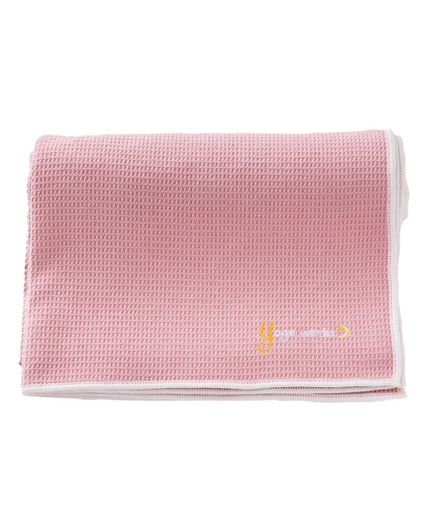 [Yogaworks] ワッフルヨガラグ / フレンチラベンダー ヨガワークス WAFFLE YOGA RUG ヨガタオル YW-A160 CORE 60_1 QQ-Puravida! プラヴィダ　ヨガ ピラティス フィットネスショップ