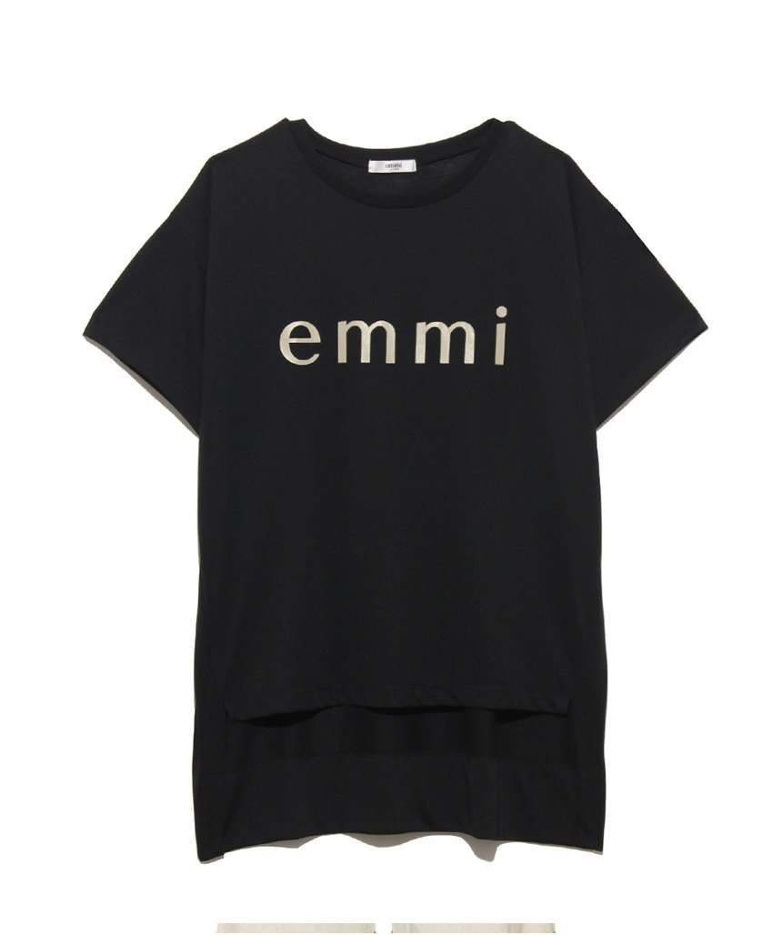 [emmi] emmiロゴECO Tシャツ ヨガ トップス / 14WCT204208 20FW [A] 20_1 - Puravida! プラヴィダ　ヨガ フィットネスショップ