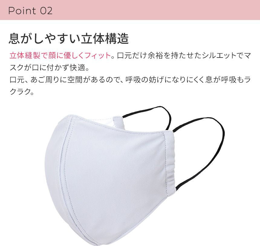 [SALE][LOOPA MASK] シルキーファインスポーツマスク ひもタイプ（替えひも付）【F】/ スポーツマスク 抗菌・防臭加工 洗える 日本製 水着素材 UV SALE - Puravida! プラヴィダ　ヨガ フィットネスショップ