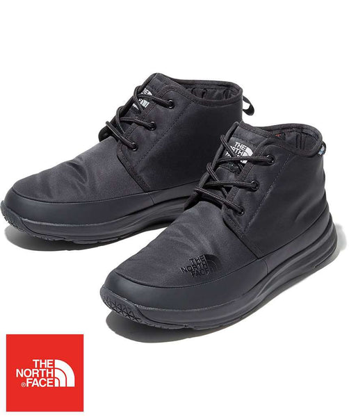 [SALE][THE NORTH FACE] Nuptse Traction Light Waterproof Chukka Boots /  NF52085 20FW [A] 100_1 - black nylon / U10/28cm