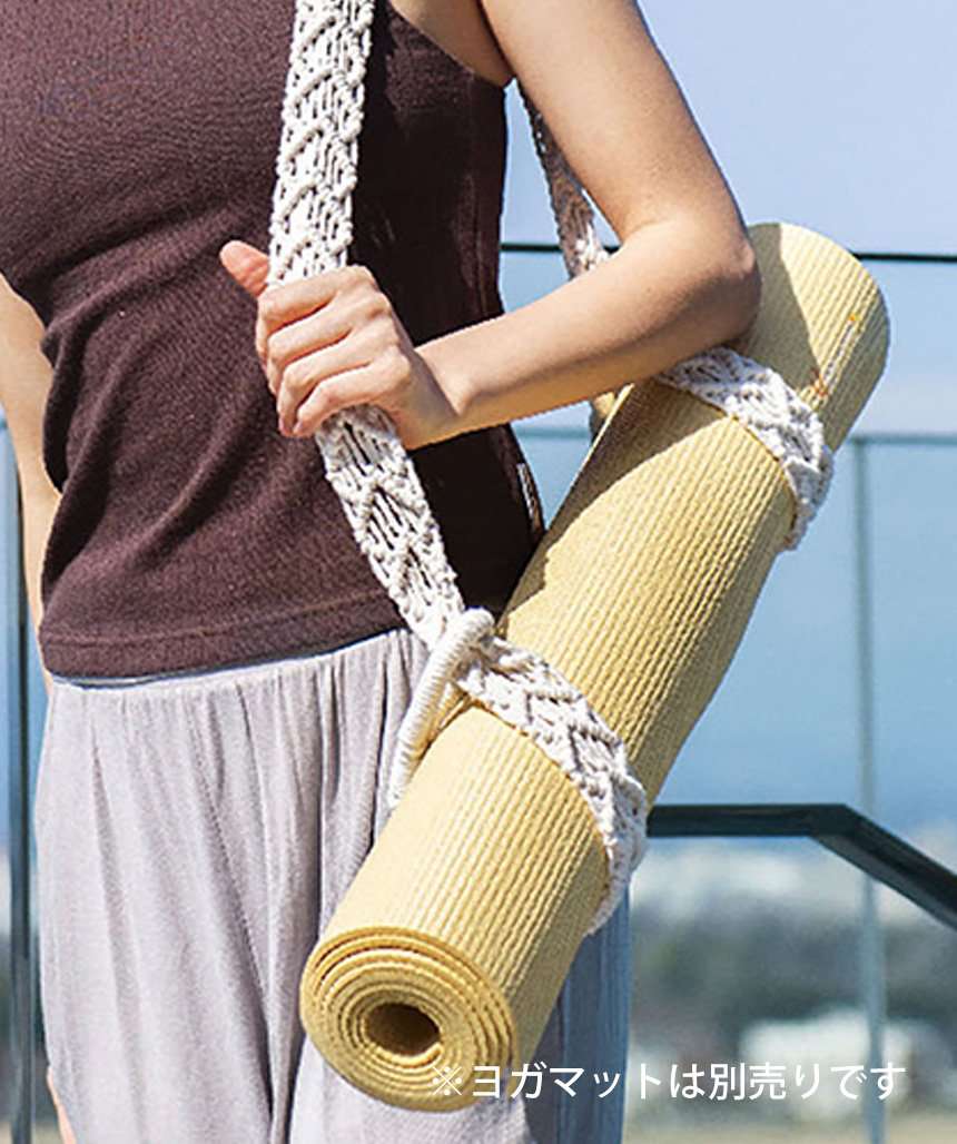 [Yogaworks] キャリーニット / Carry knit ヨガワークス ヨガマットケース マットスリング YW-F512 20_1 - Puravida! プラヴィダ　ヨガ フィットネスショップ